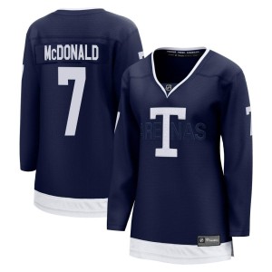 Women's Toronto Maple Leafs Lanny McDonald Fanatics Branded Breakaway 2022 Heritage Classic Jersey - Navy