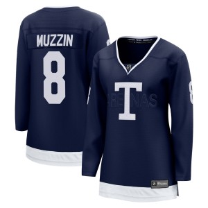 Women's Toronto Maple Leafs Jake Muzzin Fanatics Branded Breakaway 2022 Heritage Classic Jersey - Navy