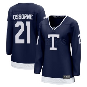 Women's Toronto Maple Leafs Mark Osborne Fanatics Branded Breakaway 2022 Heritage Classic Jersey - Navy