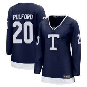 Women's Toronto Maple Leafs Bob Pulford Fanatics Branded Breakaway 2022 Heritage Classic Jersey - Navy