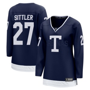 Women's Toronto Maple Leafs Darryl Sittler Fanatics Branded Breakaway 2022 Heritage Classic Jersey - Navy