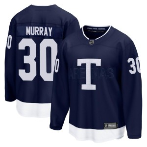 Men's Toronto Maple Leafs Matt Murray Fanatics Branded Breakaway 2022 Heritage Classic Jersey - Navy