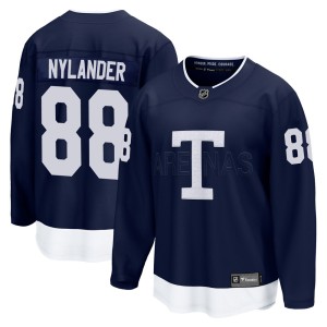 Youth Toronto Maple Leafs William Nylander Fanatics Branded Breakaway 2022 Heritage Classic Jersey - Navy