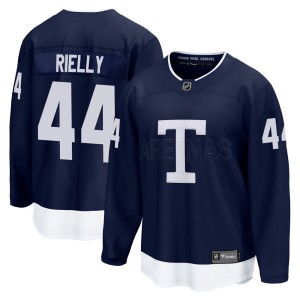 Youth Toronto Maple Leafs Morgan Rielly Fanatics Branded Breakaway 2022 Heritage Classic Jersey - Navy