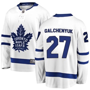 Men's Toronto Maple Leafs Alex Galchenyuk Fanatics Branded Breakaway Away Jersey - White