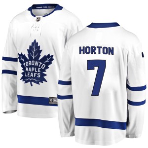 Men's Toronto Maple Leafs Tim Horton Fanatics Branded Breakaway Away Jersey - White