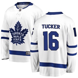 Men's Toronto Maple Leafs Darcy Tucker Fanatics Branded Breakaway Away Jersey - White