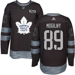 Youth Toronto Maple Leafs Alexander Mogilny Authentic 1917-2017 100th Anniversary Jersey - Black