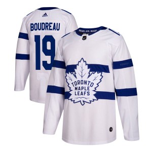Youth Toronto Maple Leafs Bruce Boudreau Adidas Authentic 2018 Stadium Series Jersey - White