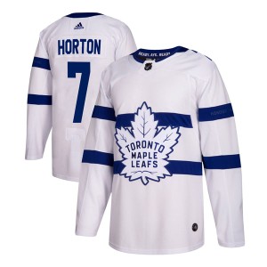 Youth Toronto Maple Leafs Tim Horton Adidas Authentic 2018 Stadium Series Jersey - White