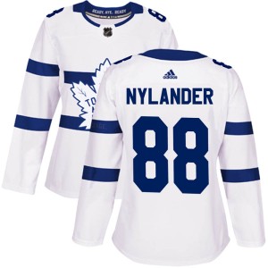 Women's Toronto Maple Leafs William Nylander Adidas Authentic 2018 Stadium Series Jersey - White