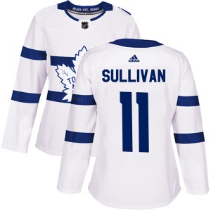 Women's Toronto Maple Leafs Steve Sullivan Adidas Authentic 2018 Stadium Series Jersey - White