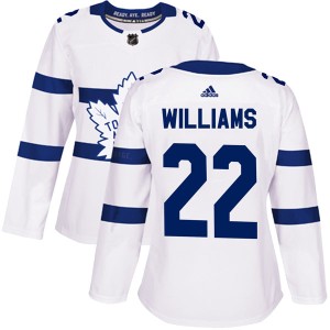 Women's Toronto Maple Leafs Tiger Williams Adidas Authentic 2018 Stadium Series Jersey - White