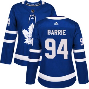 Women's Toronto Maple Leafs Tyson Barrie Adidas Authentic Home Jersey - Blue