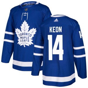 Men's Toronto Maple Leafs Dave Keon Adidas Authentic Jersey - Blue