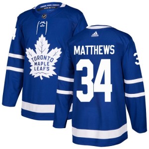 Youth Toronto Maple Leafs Auston Matthews Adidas Authentic Home Jersey - Royal Blue