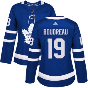 Women's Toronto Maple Leafs Bruce Boudreau Adidas Authentic Home Jersey - Royal Blue