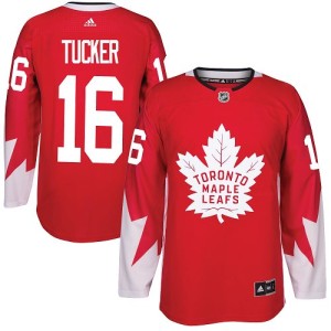 Youth Toronto Maple Leafs Darcy Tucker Adidas Authentic Alternate Jersey - Red