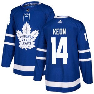 Youth Toronto Maple Leafs Dave Keon Adidas Authentic Home Jersey - Royal Blue