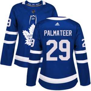 Women's Toronto Maple Leafs Mike Palmateer Adidas Authentic Home Jersey - Royal Blue