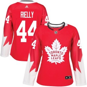 Women's Toronto Maple Leafs Morgan Rielly Adidas Authentic Alternate Jersey - Red